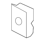 99959149903 - Cooling System: Lower Support U-Nut for Porsche: 911, Cayman Image