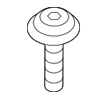 Bumper Cover Support Rail Screw