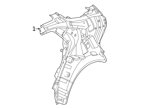 Inner Structure for 2023 Hyundai Elantra #0