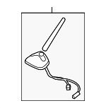 86321AE110 - Electrical: Antenna for Subaru: Baja Image