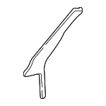 15735044 - Body: Windshield Pillar Trim for Chevrolet: Blazer, S10 | GMC: Jimmy, Sonoma | Oldsmobile: Bravada Image