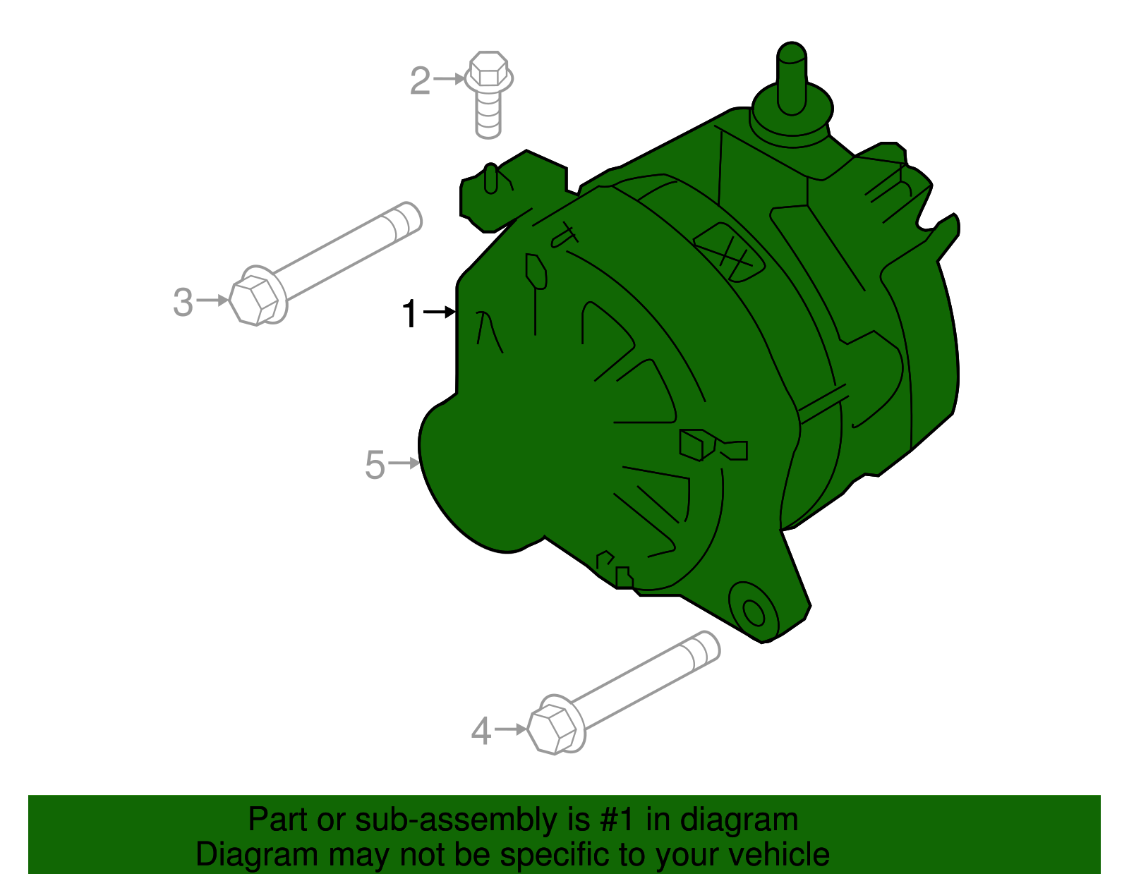 2017-2023 Subaru Impreza Alternator 23700AA98B | OEM Parts