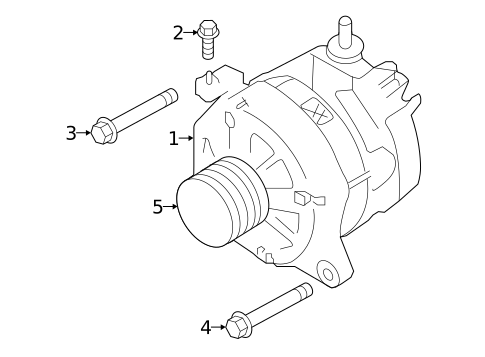 Alternator for 2022 Subaru Impreza #0