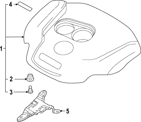 Engine Appearance Cover for 2023 Mazda CX-50 #0