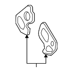12630223 - : Water Pump Gasket for Saab: 9-7x Image