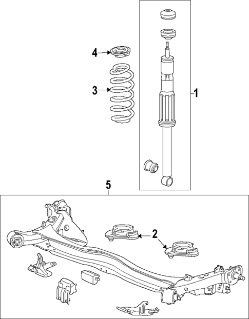 Rear Axle for 2016 Honda CR-Z #0
