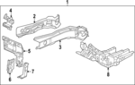 608113W0315ZZ - : Inner Rail for Honda: HR-V Image