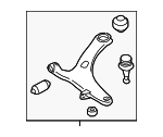 20202FJ011 - : Lower Control Arm for Subaru: Impreza Image