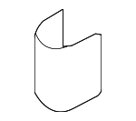 90009509902 - Engine: Air Cleaner Assembly Pin for Porsche: 911, Boxster Image