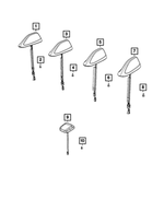 7EC81DX8AA - Electrical: Cable &amp; Base Assy Antenna for Mopar Image