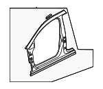 5H4809835 - Body: Aperture Panel for Volkswagen Image