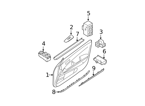 Trunk for 2005 Nissan Maxima #0
