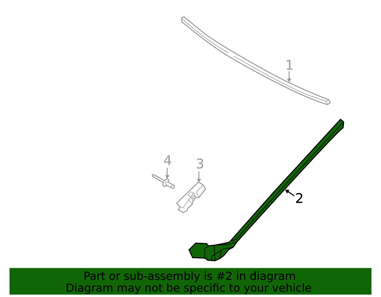 75535-33020 - Side Molding 2013-2018 Lexus | Longo Lexus Parts