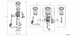 17045SZTL31 - Electrical/Exhaust/Heater/Fuel: MODULE SET, FUEL PUMP for Honda Image