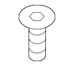 51219463885 - Body: Upper Striker Screw for Mini Image