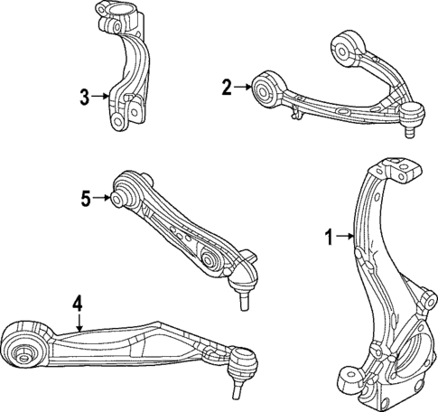 Suspension Components for 2022 Jeep Grand Cherokee L #1
