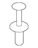 51127004445 - Body: Rear Sill Plate Rivet for BMW: 228i Gran Coupe, 228i xDrive Gran Coupe, 428i Gran Coupe, 428i xDrive Gran Coupe, 430i Gran Coupe, 430i xDrive Gran Coupe, 435i Gran Coupe, 435i xDrive Gran Coupe, 440i Gran Coupe, 440i xDrive Gran Coupe, i3, i3s, i4, i5, i7, iX, M235i xDrive Gran Coupe, X5, X6, X7, XM Image