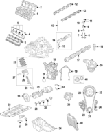 68526450AA - : Oil Seal for Mopar Image