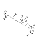4766864AD - Rear Suspension: Rear Sway Bar for Mopar Image