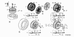 44722S5AA11 - Chassis: WEIGHT, BALANCE (20G) (PLOMBCO) for Honda Image