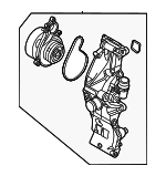 11518631940 - Cooling System: Water Pump Assembly for Mini Image image