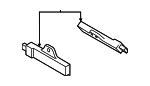 65205A1D0B1 - Electrical: Antenna for BMW Image