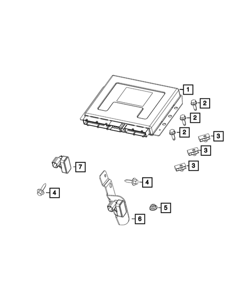 Keys, Modules and Engine Controllers for 2022 Dodge Charger #7
