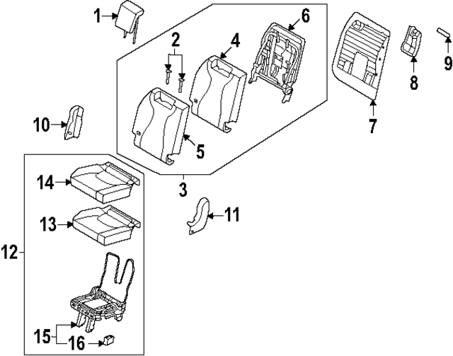 89A26R0060KTP - : Cushion Cover for Kia Image