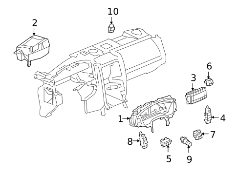 Ducts for 2005 Cadillac XLR #1