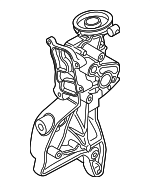 6J903143S - Electrical: Mount Bracket for Volkswagen: Eos, GTI, Jetta, Passat Image