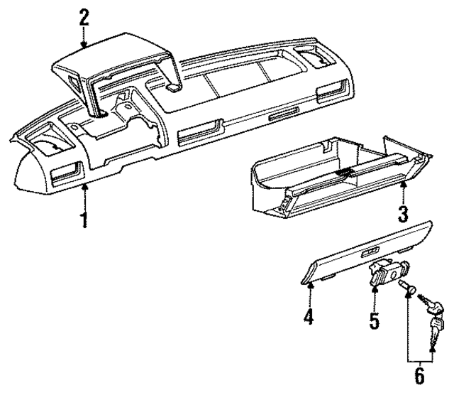 811857039P3BY - Body: Instrument Panel for Audi Image