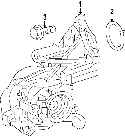 Water Pump for 2025 Toyota Camry #0