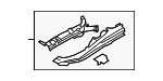 8W0805303B - Body: Upper Rail Assembly for Audi Image