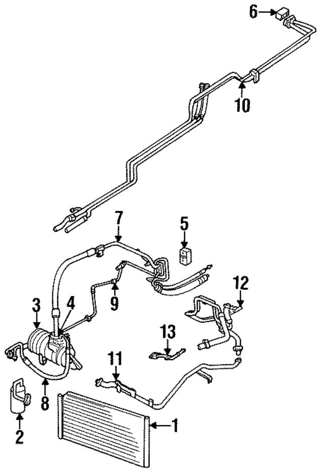 4677167AB - HVAC: A/C Refrigerant Suction Hose for Mopar Image