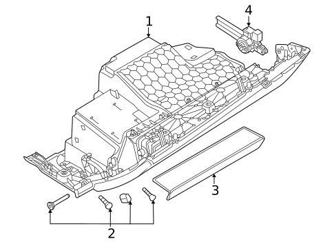 Glove Box for 2024 Audi e-tron GT #0