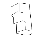 91549TA0003 - : Cable Clip for Honda: Accord, Civic, HR-V Image