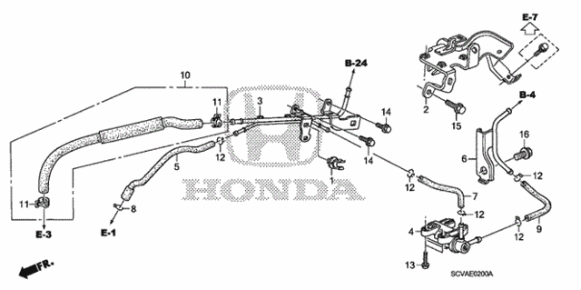 Install Pipe - Tubing for 2010 Honda Element #0