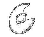 478810E050 - Brakes: Backing Plate for Lexus Image