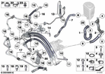 32416850665 - Steering: Suction Pipe for BMW Image