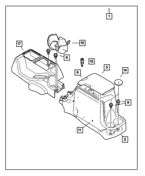 Interior Storage for 2003 Jeep Wrangler #0