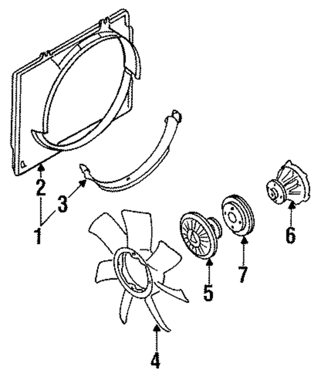 2147567U00 - Cooling System: Shroud Assembly for Infiniti Image