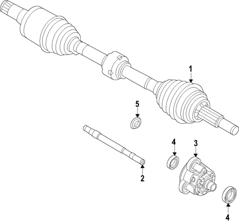 Axle Shafts & Joints for 2022 Ford F-150 Lightning #0
