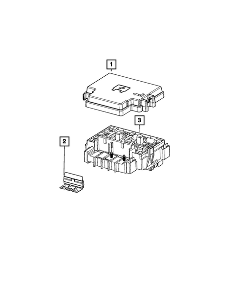 Power Distribution, Fuse Block, Junction Block, Relays and Fuses for 2024 Jeep Grand Cherokee #4