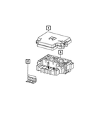 68503700AA - Electrical: Power Distribution Center Cover for Mopar Image