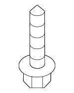 LR072612 - Engine: Trans Support Mount Bolt for Land Rover: Defender 110, Defender 130, Defender 90, Discovery, Range Rover, Range Rover Sport Image