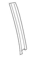 51357372947 - Body: Trim Molding for BMW: 740e xDrive, 740i, 740i xDrive, 745e xDrive, 750i, 750i xDrive, M760i xDrive Image