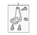 6150TM8A21 - : Repair Bracket for Honda: Insight Image
