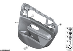 51415A9BE46 - Vehicle Trim: Door Trim Panel, Rear, Right for Mini: Countryman S ALL4, Countryman SE ALL4, JCW Countryman ALL4 Image image