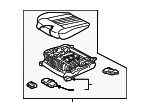 88100D2250NNI - : Cushion Assembly for Genesis: G90 Image