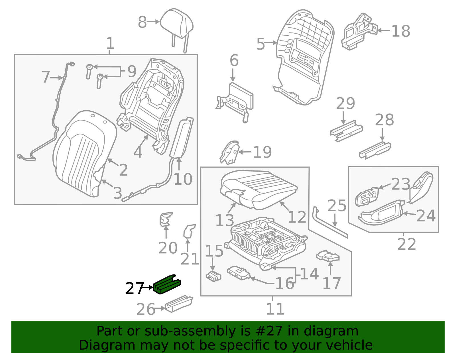 2017-2025 Genesis Track Cover 88592-D2000 | MotorMotor
